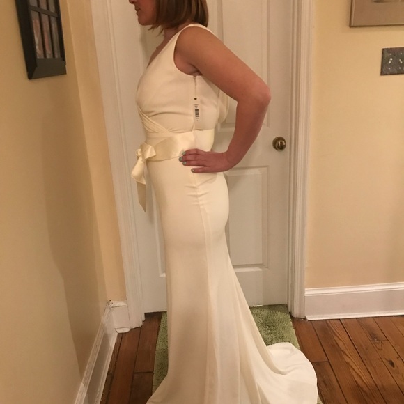 Badgley Mischka Livia Bhldn wedding dress - Picture 2 of 8